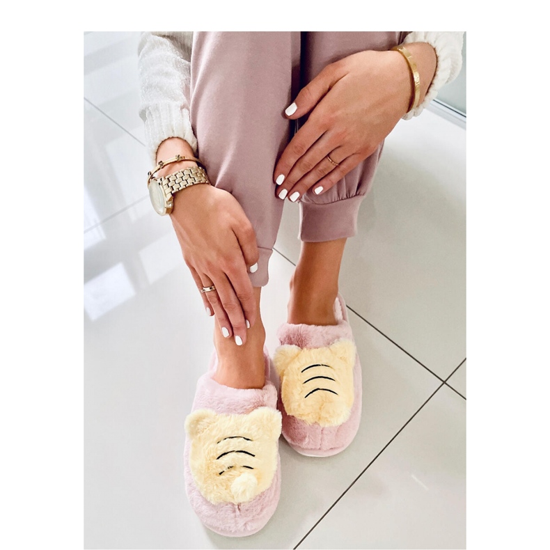 Zapatillas de casa para mujer Rosa Perla - Inello 2