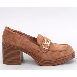 Mocasines tacón Corinai Marrón - Inello 1