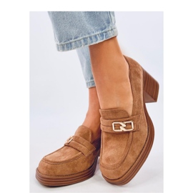Mocasines tacón Corinai Marrón - Inello 2