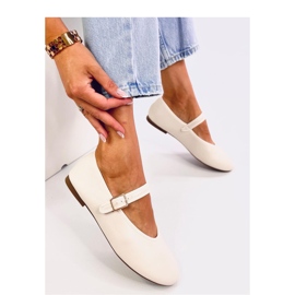Bailarinas tiras beige 3