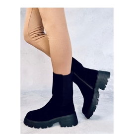 Seuss Botas Chelsea altas negras - Inello negro 3