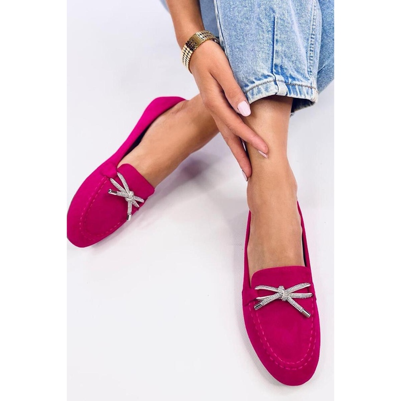 Mocasines Marsoin de ante Fucsia - Inello rosa 1