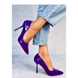 Stilettos de charol de mujer Anika Morado - Inello violeta 1