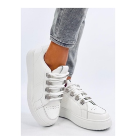 Sadri Zapatillas blancas con cordones gruesos - Inello blanco 1