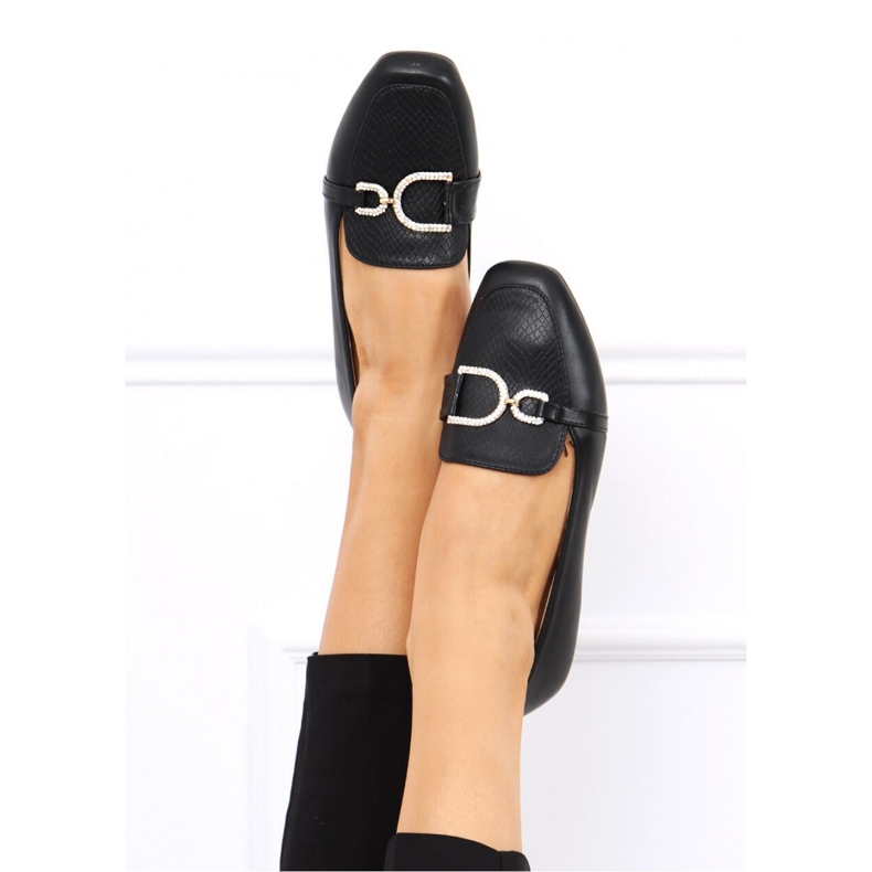 Mocasines de mujer Serena Negro - Inello 1