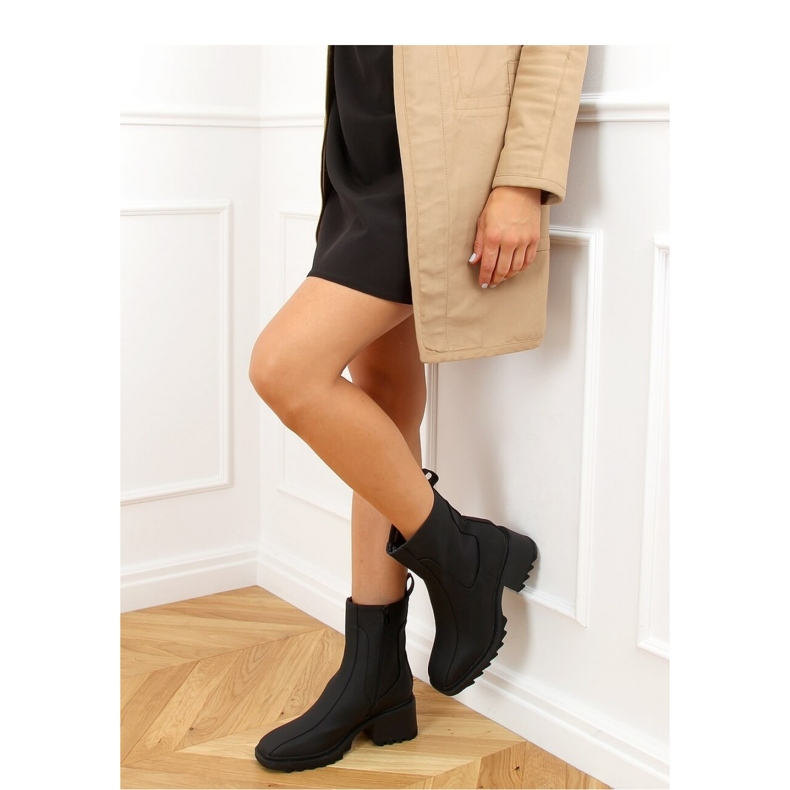 Botas negras de mujer QT33P Negro - Inello 2