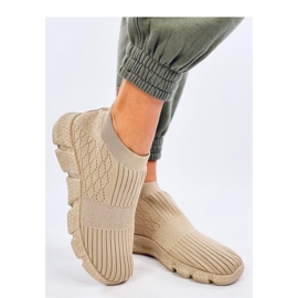 Deportivas dardos calcetín beige - Inello 1