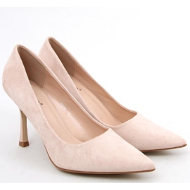 Tacones de mujer en ante Giorgia Beige - Inello 1