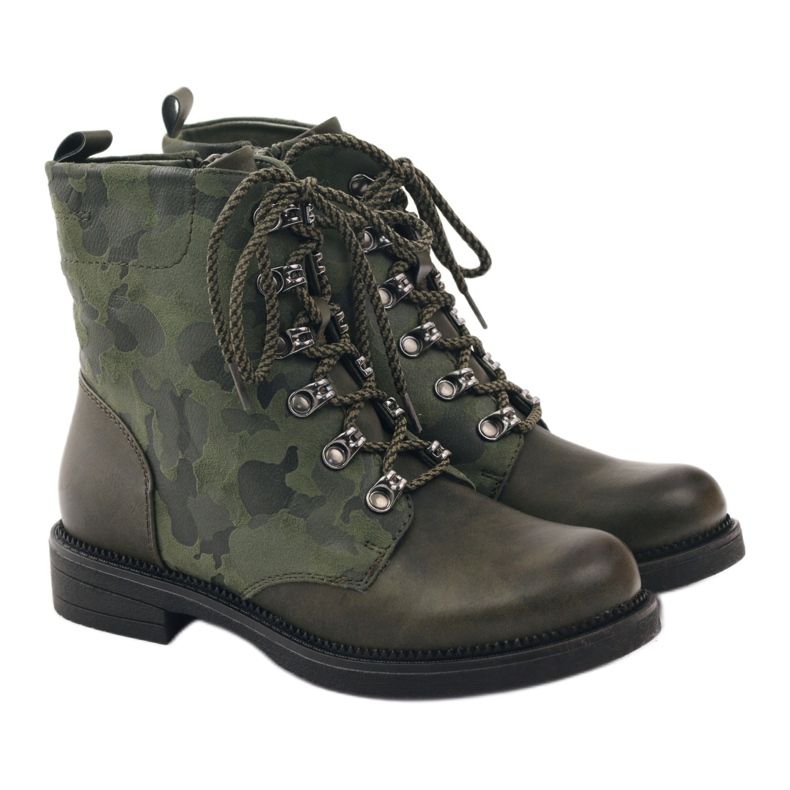 Sergio Leone Zapatos Workers Camo Green verde multicolor 4