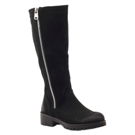 Botas negras para mujer Sergio Leone 0908 negro 1