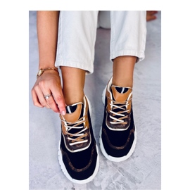 Nesbit Zapatillas cuña negras - Inello negro 3