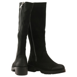Botas negras para mujer Sergio Leone 0908 negro 3