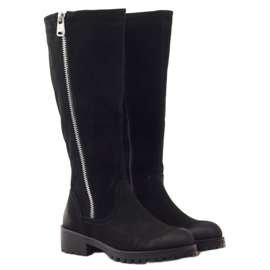 Botas negras para mujer Sergio Leone 0908 negro 4