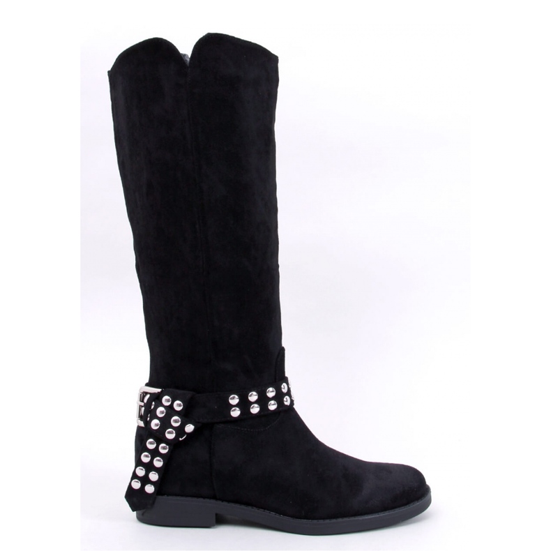 Botas de mujer de ante Brews Negro - Inello 1