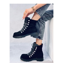 Leggs Botas negras con cordones - Inello negro 4