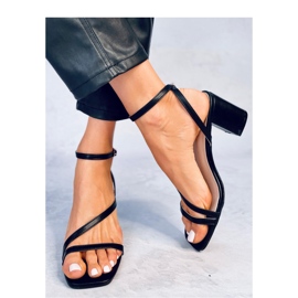 Sandalias tacón Theresa Negro - Inello 1