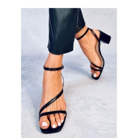 Sandalias tacón Theresa Negro - Inello 3