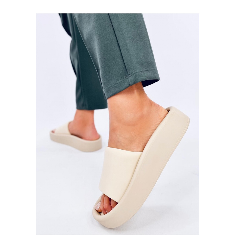 Sandalia de mujer Fontes beige suave - Inello 1