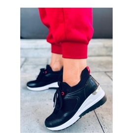 Deportivas Fenix cuña negras - Inello negro 2 Deportivas Fenix cuña negras - Inello negro 2