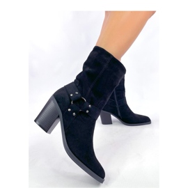 Botas cowboy Hardin ante negro - Inello 1 Botas cowboy Hardin ante negro - Inello 1