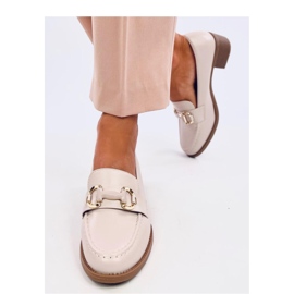 Salón tacón ancho Rabier Beige - Inello 1 Salón tacón ancho Rabier Beige - Inello 1