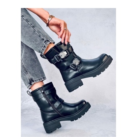 Beaus Botas militares negras - Inello negro 4
