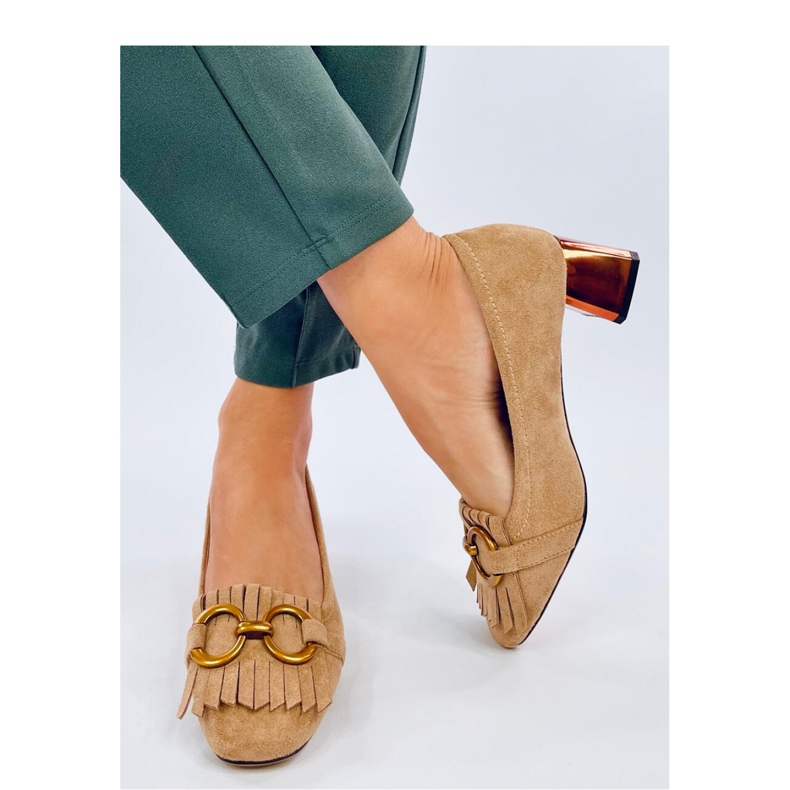 Weinn Salón tacón beige cobre - Inello 2