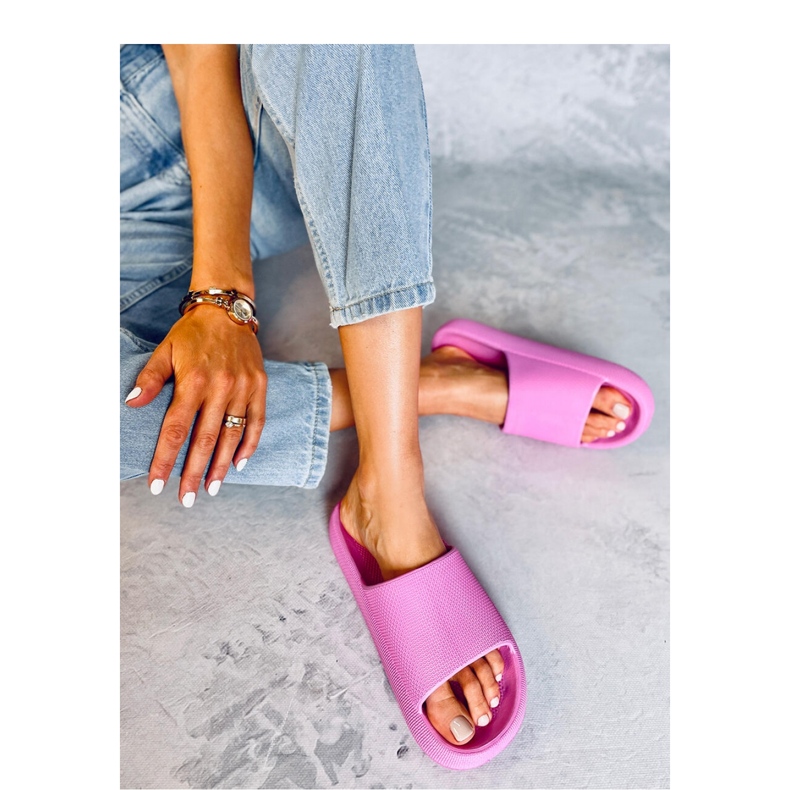 Sandalia Ritter Chanclas de goma rosa - Inello 1