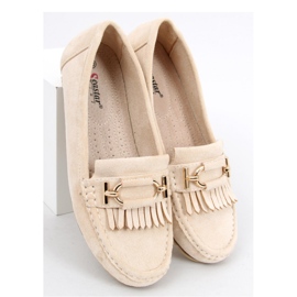 Mocasines de mujer Leif Caqui - Inello beige 1