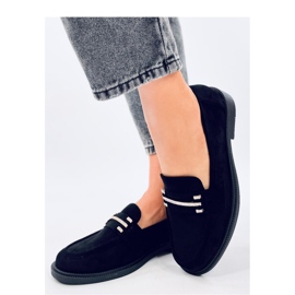 Mocasines de mujer Ferdis Negro - Inello 2