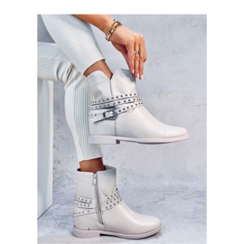 Stovall Botines cuña beige - Inello 4