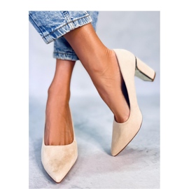 Lucrezia Salón stilettos beige - Inello 3