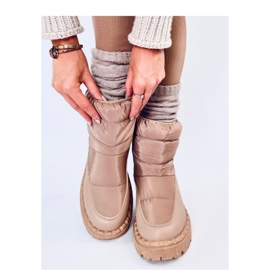Javier Khaki - Botas de nieve de nailon Inello marrón 3