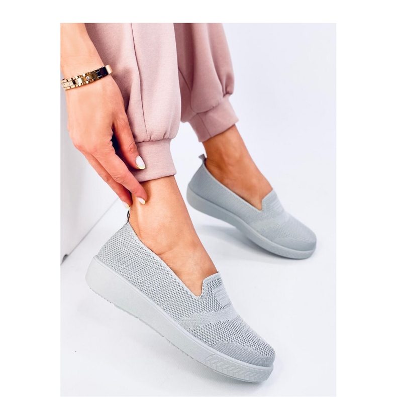 Deportivas tipo calcetín Combe Gris - Inello 1