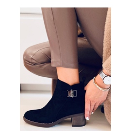 Botines clásicos de tacón Marsha Negro - Inello 1