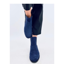 Botas Chelsea de ante con goma Terra Navy - Inello 3