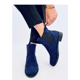 Botas Chelsea de ante con goma Terra Navy - Inello 4