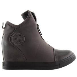 Gris Deportivas cuña 168-129 gris 1 Gris Deportivas cuña 168-129 gris 1