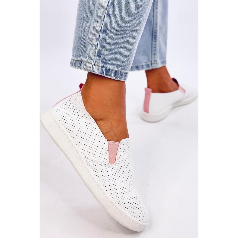 Zapatillas slip-on Jousse BLANCO/ROSA - Inello rosado 1 Zapatillas slip-on Jousse BLANCO/ROSA - Inello rosado 1