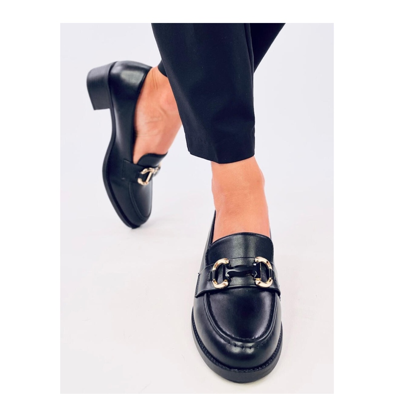 Salón tacón ancho Rabier negro - Inello 2