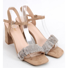 Sandalias tacón ancho Dash Caqui - Inello marrón 1 Sandalias tacón ancho Dash Caqui - Inello marrón 1