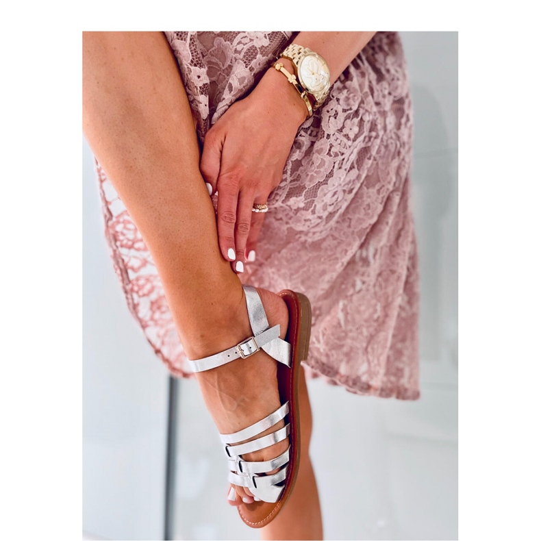 Sandalias de mujer Spokey Plata - Inello gris 2