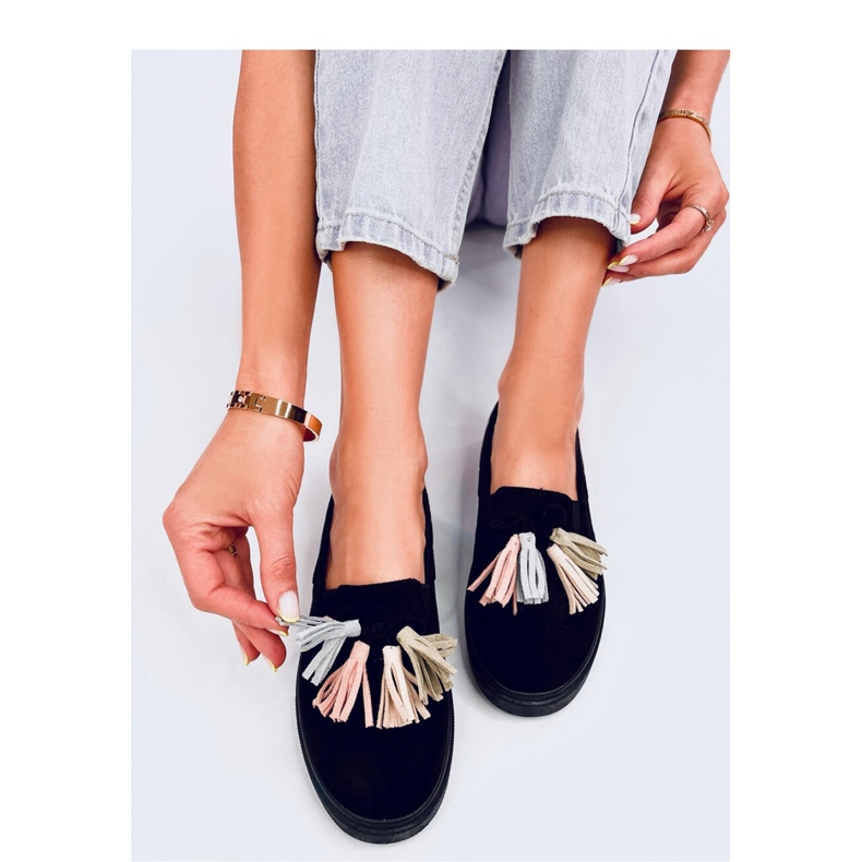 Mocasines con flecos Krauss Blackcolor - Inello negro 1 Mocasines con flecos Krauss Blackcolor - Inello negro 1