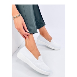 Combe Zapatillas calcetín blancas - Inello blanco 1