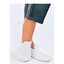 Combe Zapatillas calcetín blancas - Inello blanco 2