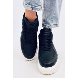 Zapatillas altas Gahine negras - Inello negro 2