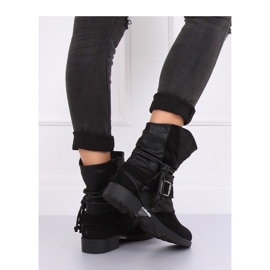 Botas Militares Negras 201802-11B Negras - Inello negro 3