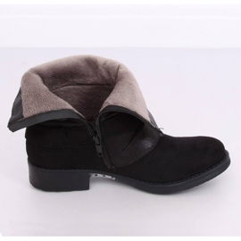 Botas Militares Negras 201802-11B Negras - Inello negro 4
