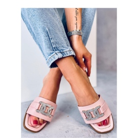 Sandalia chanclas Mille rosa con strass - Inello rosado 3