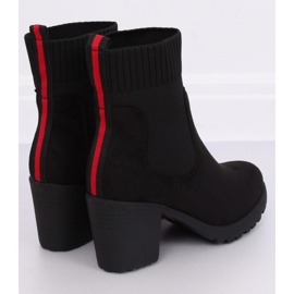 Botas Tacón Negras M370 Negro - Inello 1